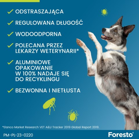 Elanco Bayer Foresto Obroża Dla Kotów I Psów 38cm