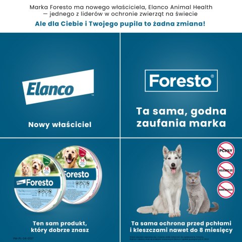 Elanco Bayer Foresto Obroża Dla Kotów I Psów 38cm