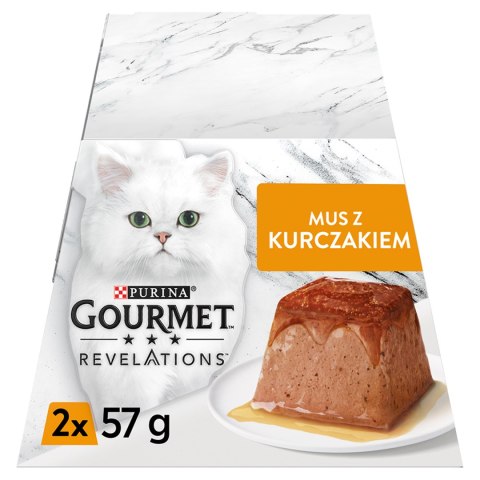 GOURMET Revelations Mus Z Kurczakiem 2x57g