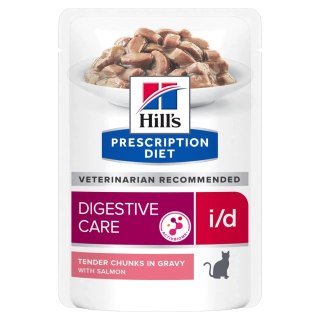 Hills Hill's PD Prescription Diet Feline i/d Z Łososiem 85g