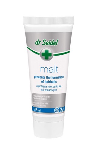Laboratorium DermaPharm Laboratorium DermaPharm Dr Seidel Malt Pasta Dla Kota Odkłaczająca 75ml