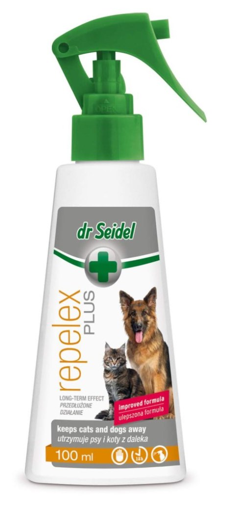 Laboratorium DermaPharm Laboratorium DermaPharm Dr Seidel Repelex Plus Płyn Odstraszający Zwierzęta O Przedłużonym Działaniu 100ml