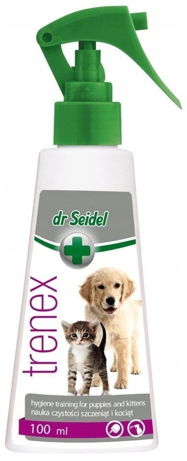 Laboratorium DermaPharm Laboratorium DermaPharm Dr Seidel Trenex Płyn Do Nauki Czystości Dla Szczeniąt I Kociąt 100ml