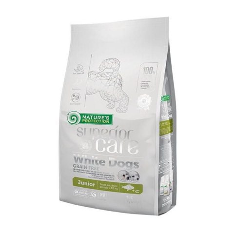 Nature's Protection Nature's Protection Superior Care White Dogs Grain Free White Fish Junior Small Breeds 1,5kg