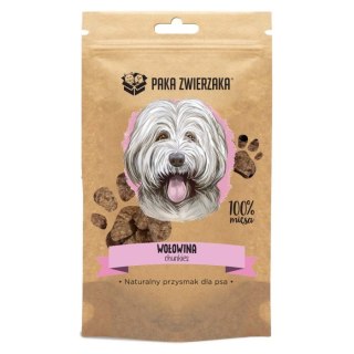 Paka Zwierzaka Paka Zwierzaka Chunkies 100% Wołowina 80g