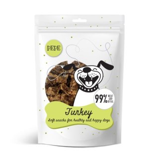 Paka Zwierzaka Paka Zwierzaka Pepe Mini Chunkies Turkey 80g