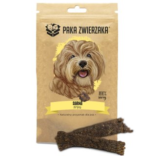 Paka Zwierzaka Paka Zwierzaka Stripsy Sarna 100% 70g
