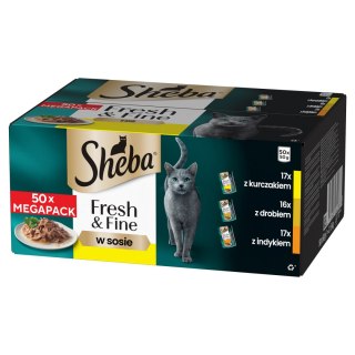 Sheba Sheba Fresh & Fine Saszetka 50x50g