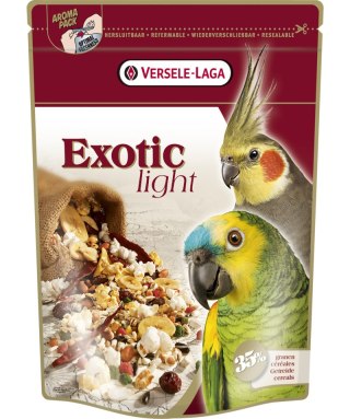 Versele-Laga Versele-Laga Exotic Light - Mieszanka Z Prażonymi Ziarnami Dla Dużych I Średnich Papug 750g