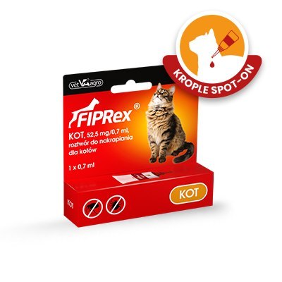Vet-Agro Vet-Agro Fiprex Dla Kota 0,7ml