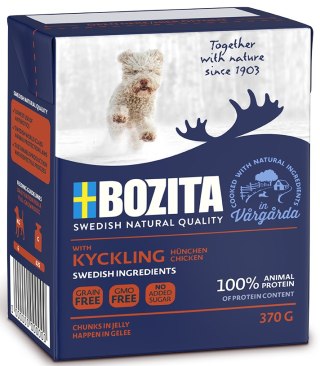 Bozita BOZITA Dog Junior Delikatny Kurczak W Galarecie 370g