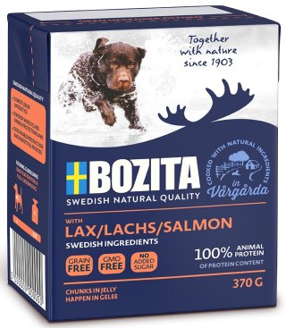 Bozita BOZITA Dog Łosoś W Galarecie 370g