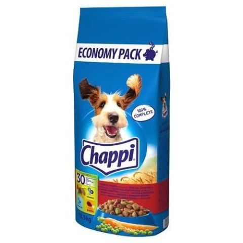 Chappi Chappi Sucha Karma Dla Psów Z Wołowiną, Drobiem I Warzywami 13,5kg