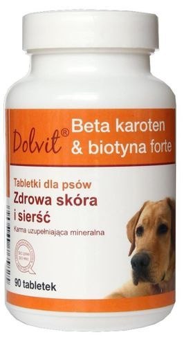 Dolfos Dolfos Dolvit Beta Karoten & Biotyna Forte 90 Tabletek