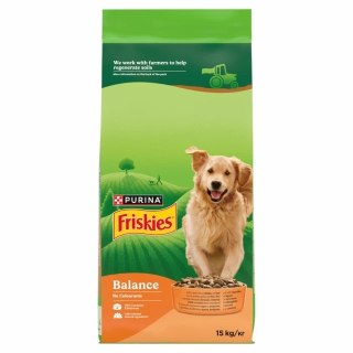 Friskies PURINA Friskies Balance Kurczak Z Warzywami 15kg