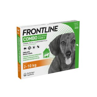 Frontline (Boehringer Ingelheim) FRONTLINE Combo Spot-On Dla Psów 3x0,67ml
