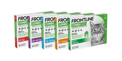 Frontline (Boehringer Ingelheim) FRONTLINE Combo Spot-On Dla Psów 3x0,67ml