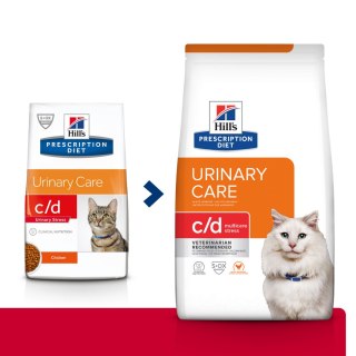 Hills Hill's PD Prescription Diet Feline c/d Kurczak Urinary Stress 1,5kg