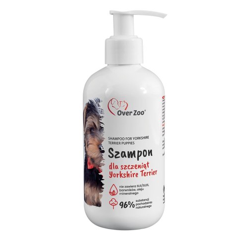 Over Zoo OVER ZOO Szampon Dla Szczeniąt Rasy Yorkshire Terrier 250ml