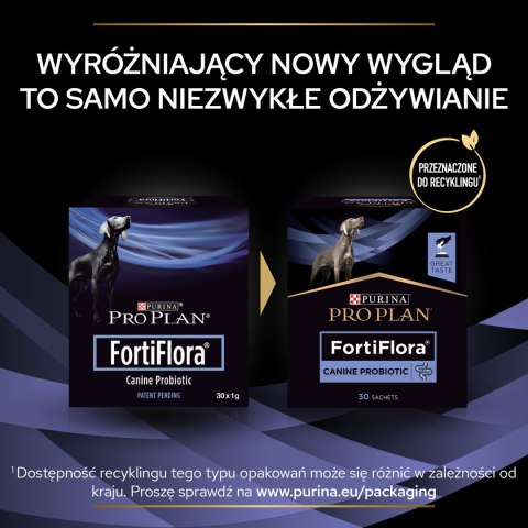 PRO PLAN Veterinary Diets PURINA FortiFlora Dog 30x1g