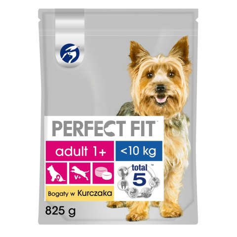 Perfect Fit PERFECT FIT Adult 1+ Małe Rasy Z Kurczakiem 825g