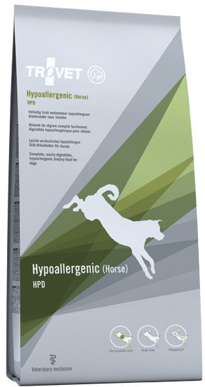 Trovet TROVET HPD Hypoallergenic Horse Dla Psa 3kg