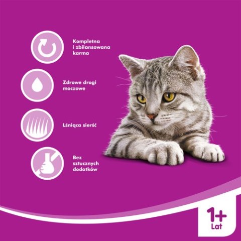 Whiskas WHISKAS Mokra Karma Dla Kota 1+ Z Tuńczykiem W Galaretce 400g