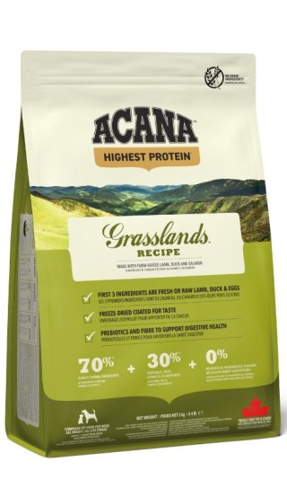 Acana ACANA Grasslands Sucha Karma Dla Psów Wszystkich Ras 2Kg