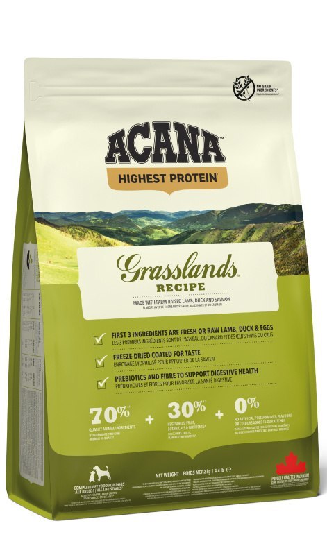 Acana ACANA Grasslands Sucha Karma Dla Psów Wszystkich Ras 2Kg
