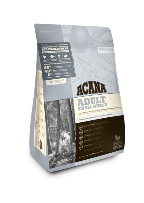 Acana Acana Heirtage Adult Small Breed 2kg