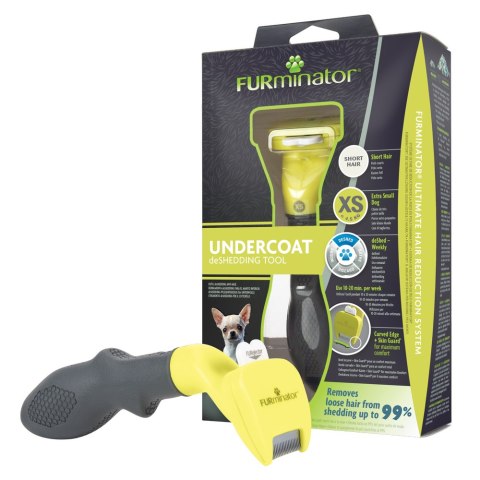 FURMINATOR FURMINATOR Narzędzie Do Wyczesywania Podszerstka Dla Krótkowłosych Psów Miniaturowych Ras
