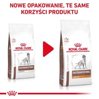 Royal Canin weterynaria ROYAL CANIN Gastrointestinal Low Fat 12kg
