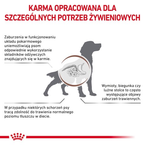 Royal Canin weterynaria ROYAL CANIN Gastrointestinal Low Fat 12kg