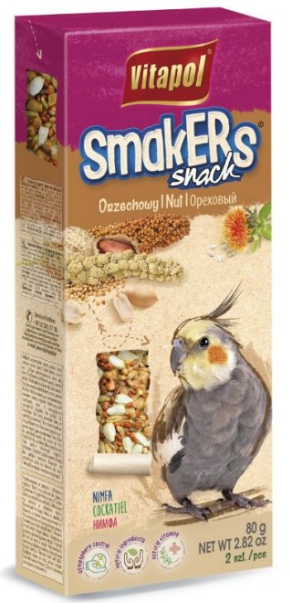 Vitapol Vitapol Smakers Dla Nimfy Orzechowy 2szt