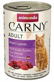 Animonda Animonda Cat Carny Adult Wołowina I Jagnięcina 400g
