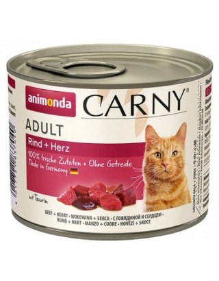 Animonda Animonda Cat Carny Adult Wołowina I Serca 200g