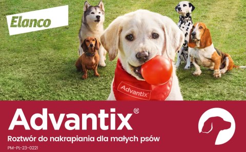 Bayer Bayer Advantix Krople Na Kleszcze I Pchły 1ml