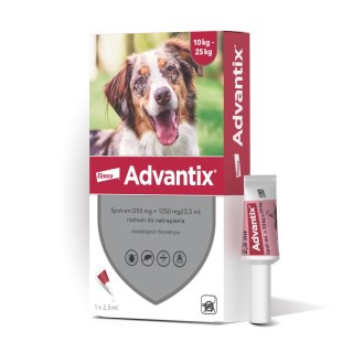 Bayer Bayer Advantix Krople Na Kleszcze I Pchły 2,5ml