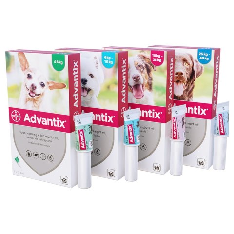 Bayer Bayer Advantix Krople Na Kleszcze I Pchły 4ml