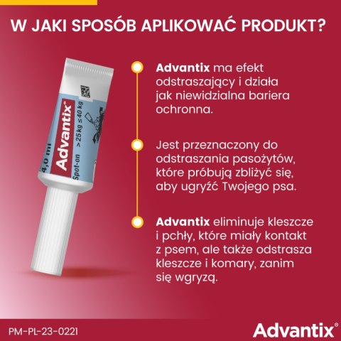 Bayer Bayer Advantix Krople Na Kleszcze I Pchły 4ml