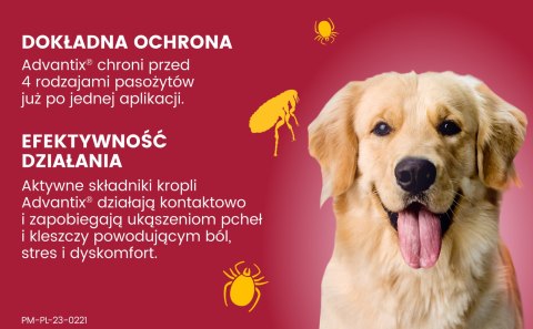 Bayer Bayer Advantix Krople Na Kleszcze I Pchły 4ml
