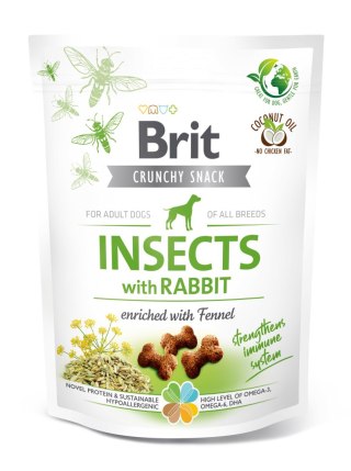Brit Brit Care Dog Crunchy Cracker Insects Rich In Rabbit 200g