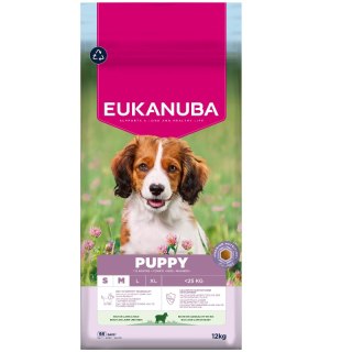 Eukanuba EUKANUBA Puppy&Junior Small/Medium Lamb&Rice 12kg