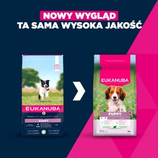 Eukanuba EUKANUBA Puppy&Junior Small/Medium Lamb&Rice 12kg
