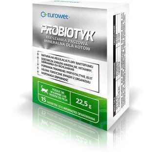 Eurowet Eurowet Probiotyk W Saszetkach Dla Kotów 15x1,5g