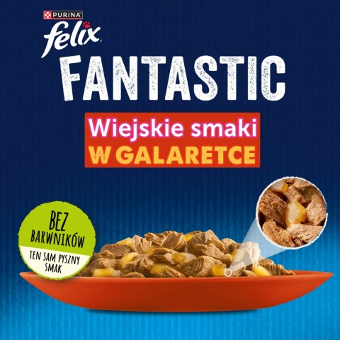 Felix Felix Fantastic Wiejskie Smaki W Galaretce 12x85g