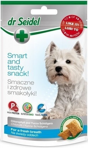 Laboratorium DermaPharm Laboratorium DermaPharm Dr Seidel Smakołyki Na Świeży Oddech Dla Psa 90g