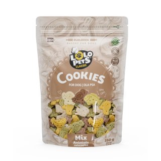Lolo Pets Lolo Pets Ciastka Zwierzątka Mix Dla Psa 350g