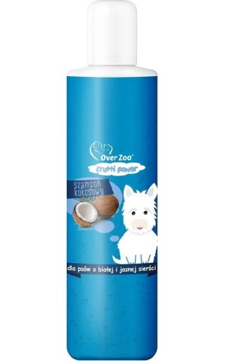 Over Zoo OVER ZOO Szampon Frutti Power Kokosowy Dla Psów O Białej Sierści 200ml