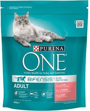 PURINA ONE Purina One Cat Adult Karma Z Łososiem Dla Kota 800g